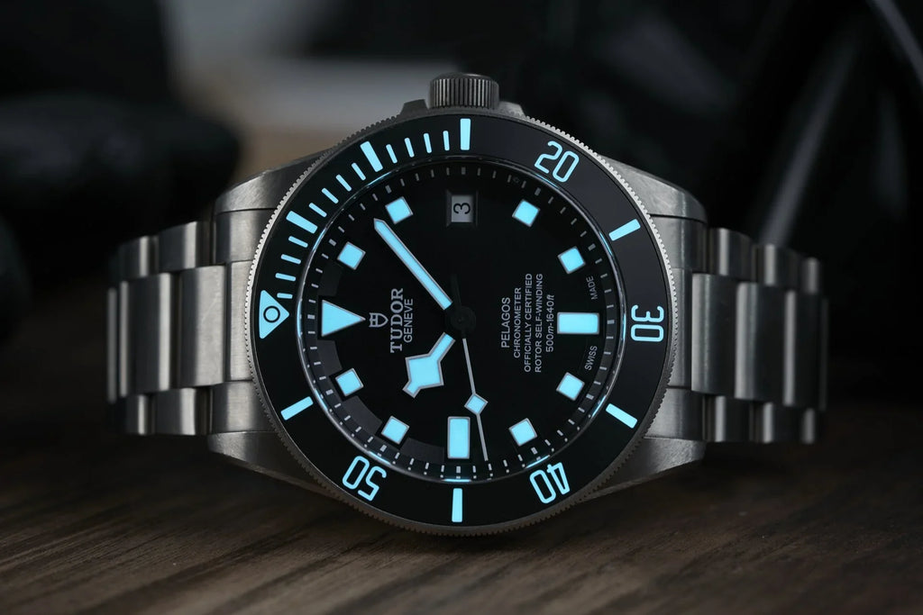 TUDOR Pelagos 42mm Titanium Automatic Diving Watch – Black Dial
