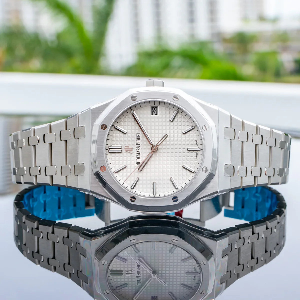 Audemars Piguet 41mm White Dial