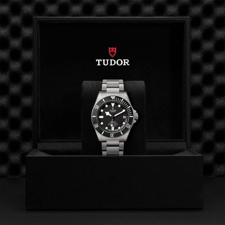 TUDOR Pelagos 42mm Titanium Automatic Diving Watch – Black Dial