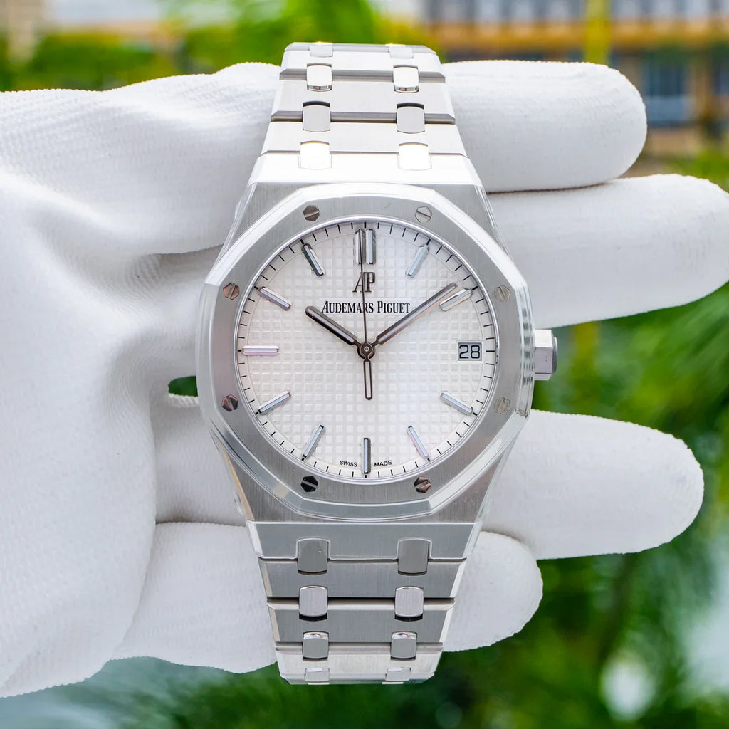 Audemars Piguet 41mm White Dial