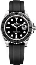 Yacht-Master 42mm Oysterflex Black Dial