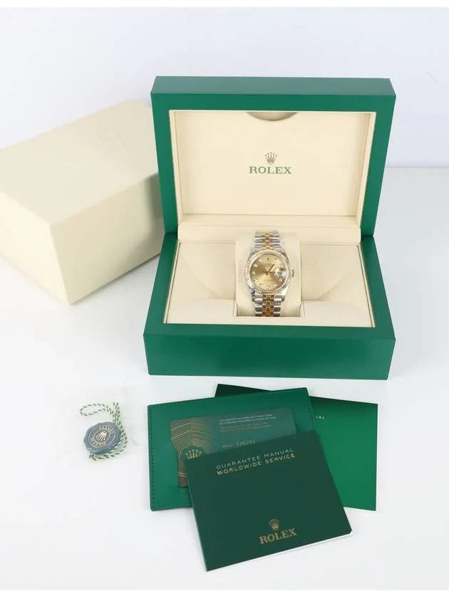 Datejust Two-Tone | Gold Dial | Diamond Markers | Jubilee Bracelet