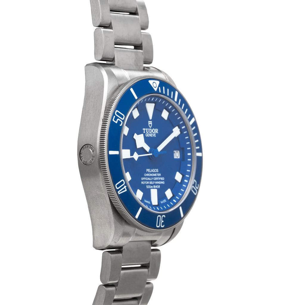 TUDOR Pelagos 42mm Titanium Automatic Diving Watch – Blue Dial