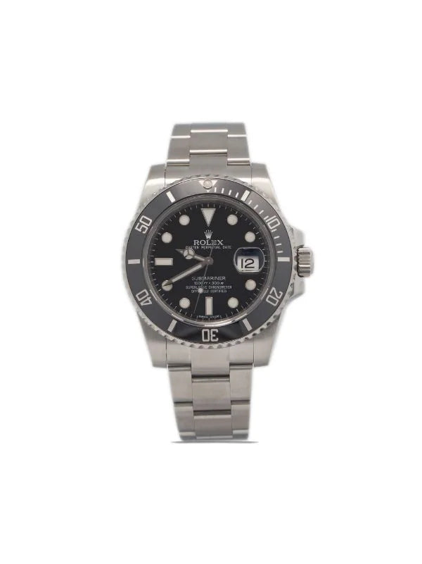 SUBMARINER DATE SS BLACK CERAMIC BEZEL