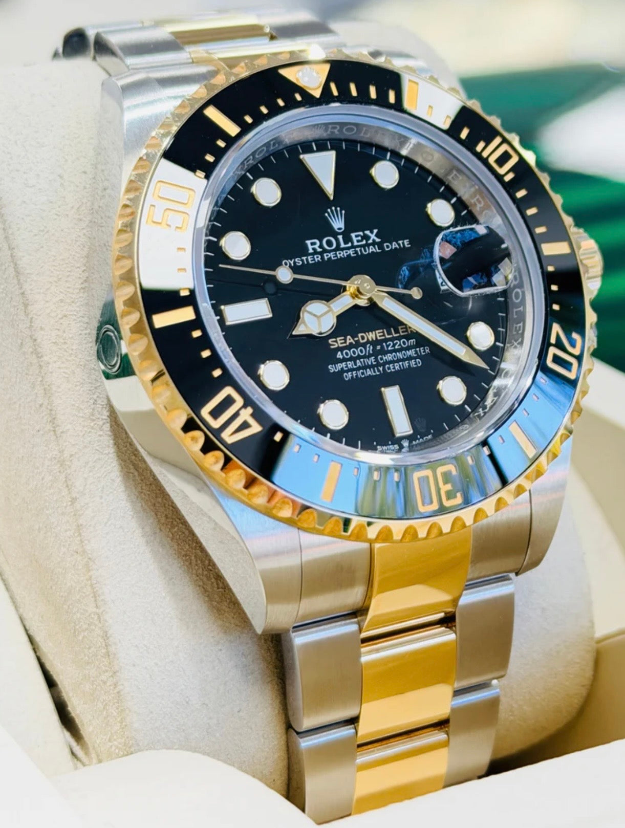 Sea-Dweller Deepsea 2-Tone | Black Dial | Ceramic Bezel | 43mm