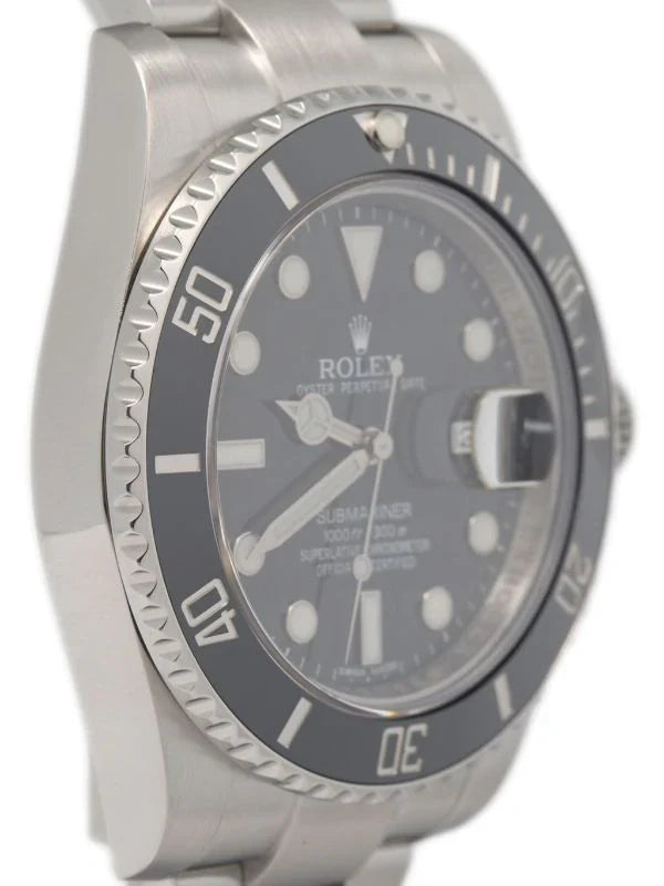 SUBMARINER DATE SS BLACK CERAMIC BEZEL