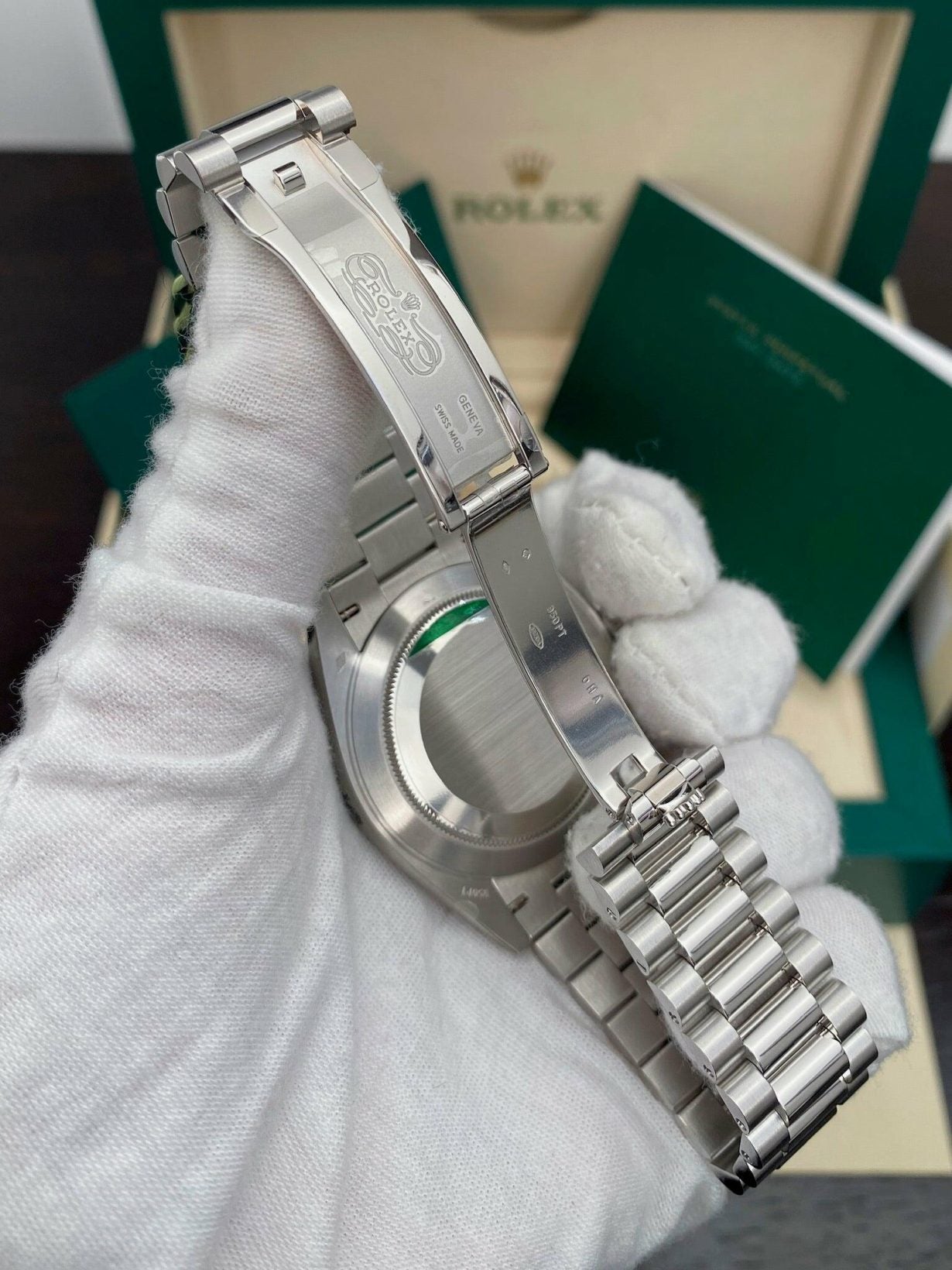 Rolex Day-Date 40 – 228206 Platinum Arabic Dial
