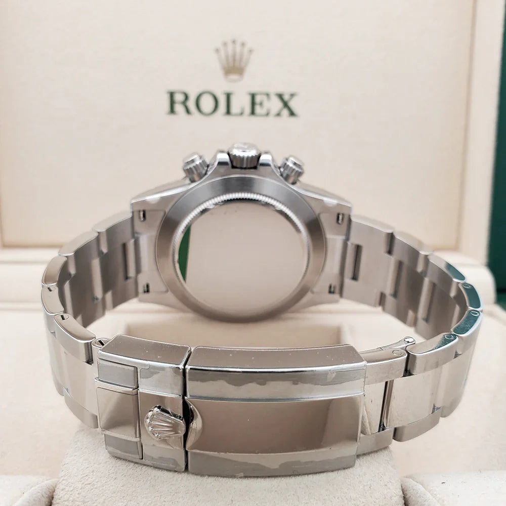 C0SMOGRAPH DAYT0NA SS CERAMIC WHITE DIAL 40MM
