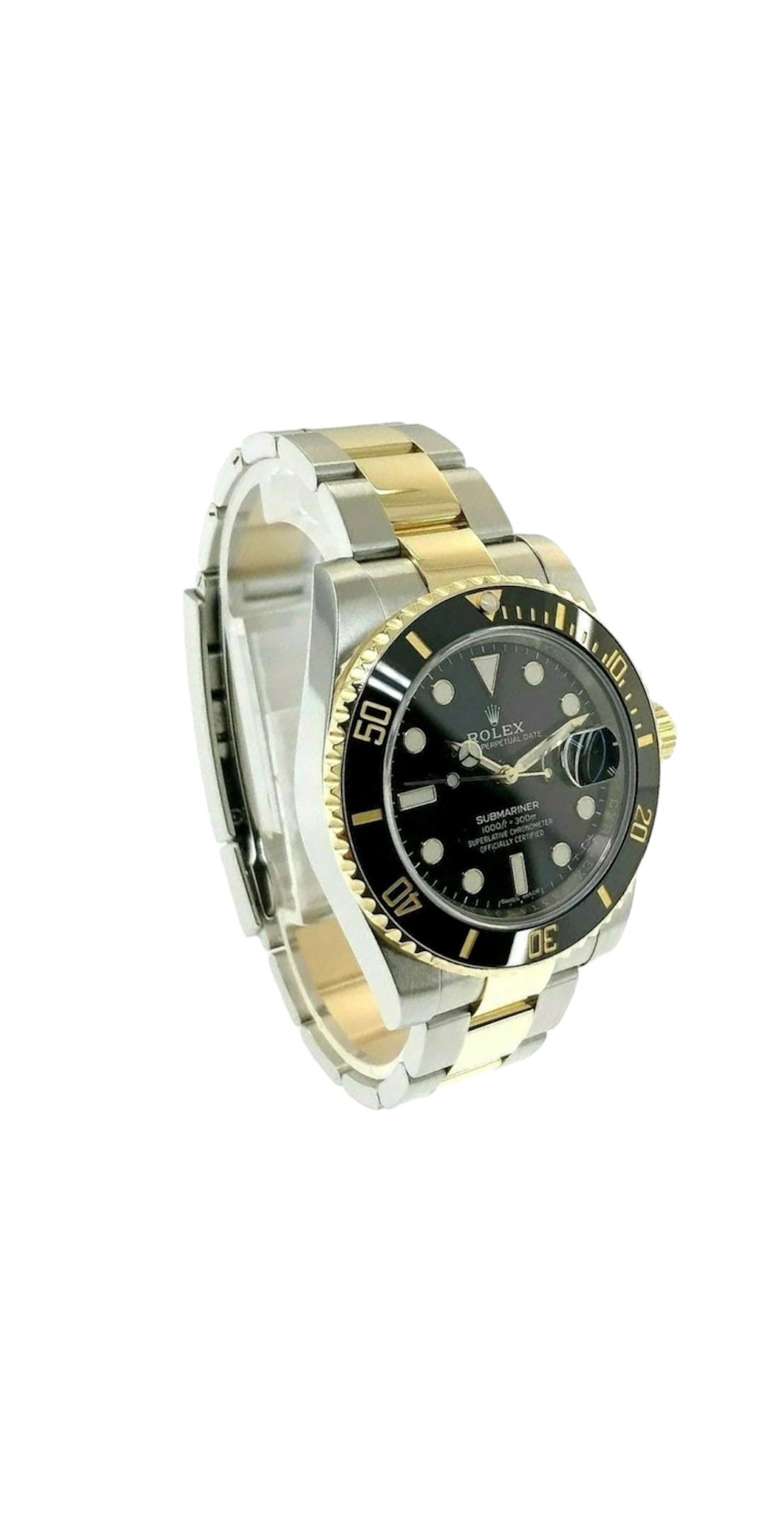 Submariner Two Tone Steel and Gold SS Black dial
