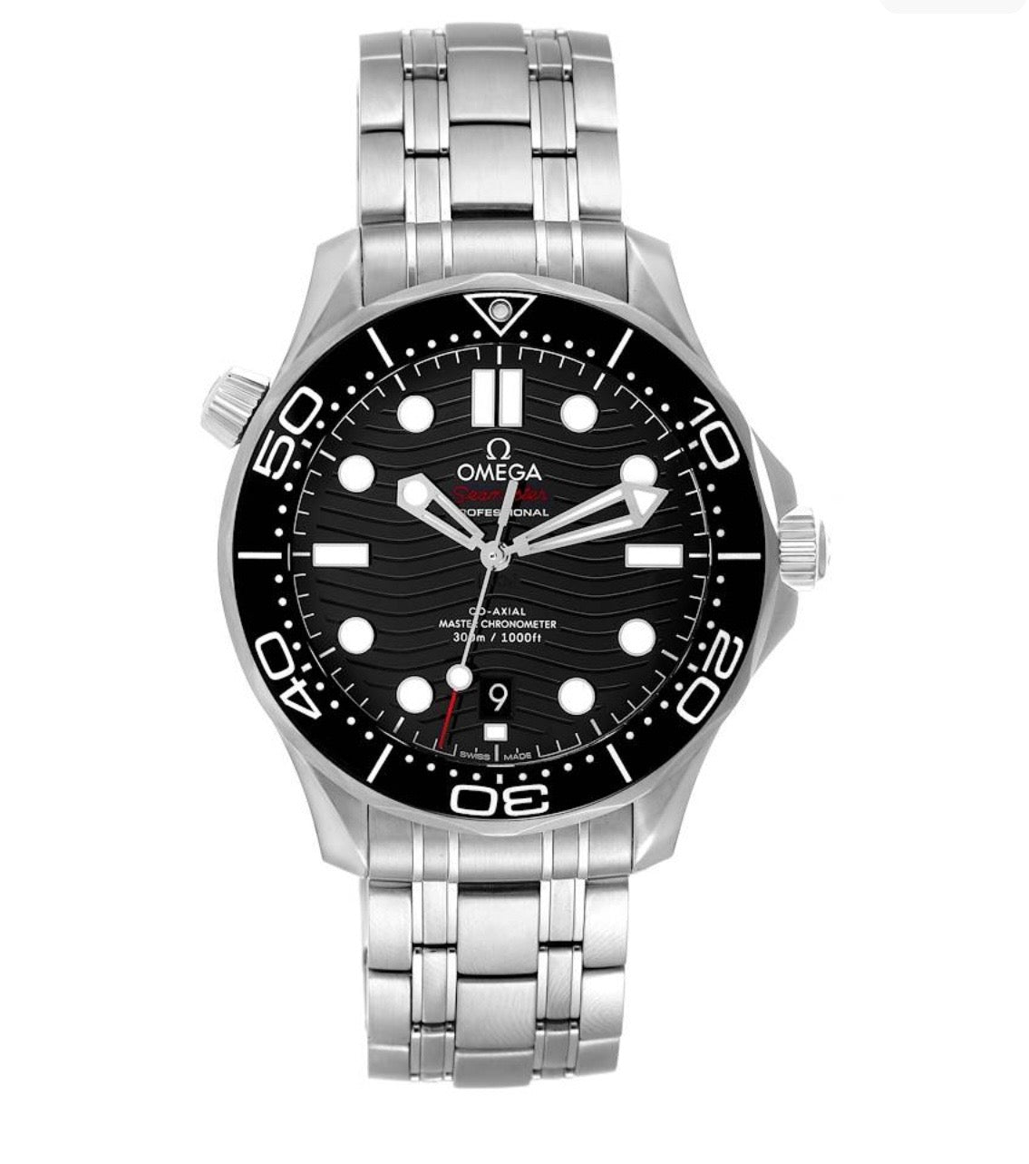 OMEGA SEAMASTER DIVER CO-AXIAL BLACK DIAL 42mm