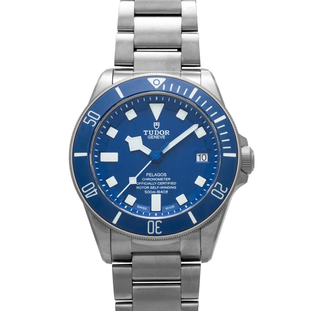 TUDOR Pelagos 42mm Titanium Automatic Diving Watch – Blue Dial