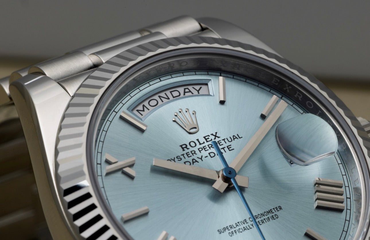Rolex 
Day-Date 36 
Oyster, 36 mm, platinum