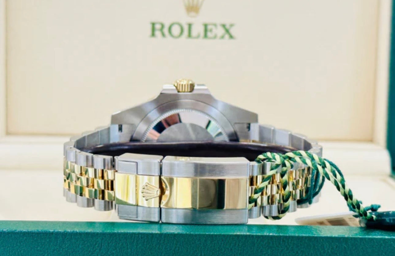 GMT Master II Zombie Two Tone Bruce Wayne jubilee bracelet
