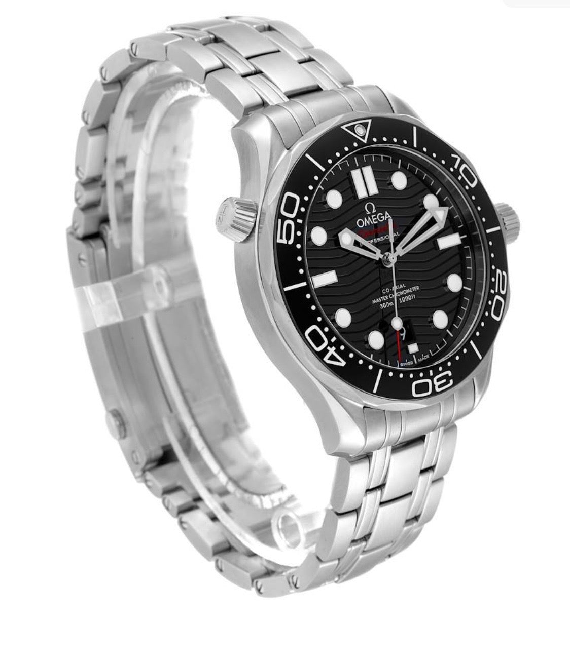 OMEGA SEAMASTER DIVER CO-AXIAL BLACK DIAL 42mm