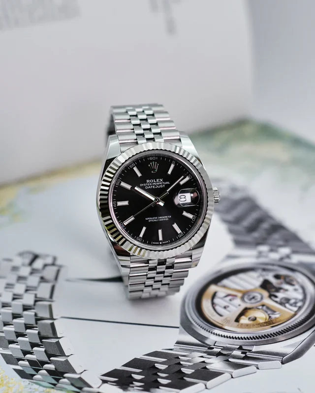 Datejust 41mm Black Dial Jubilee Bracelet