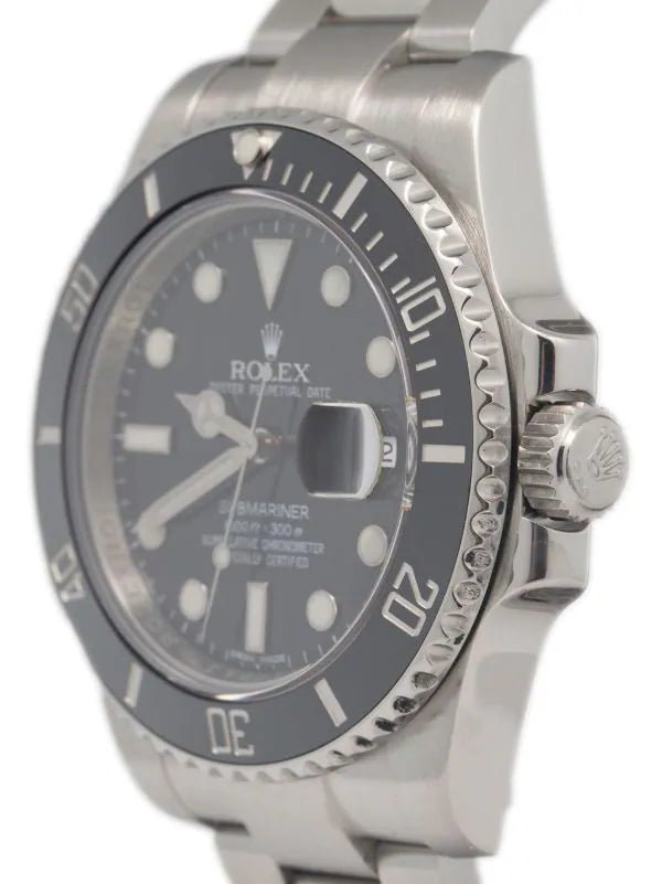 SUBMARINER DATE SS BLACK CERAMIC BEZEL
