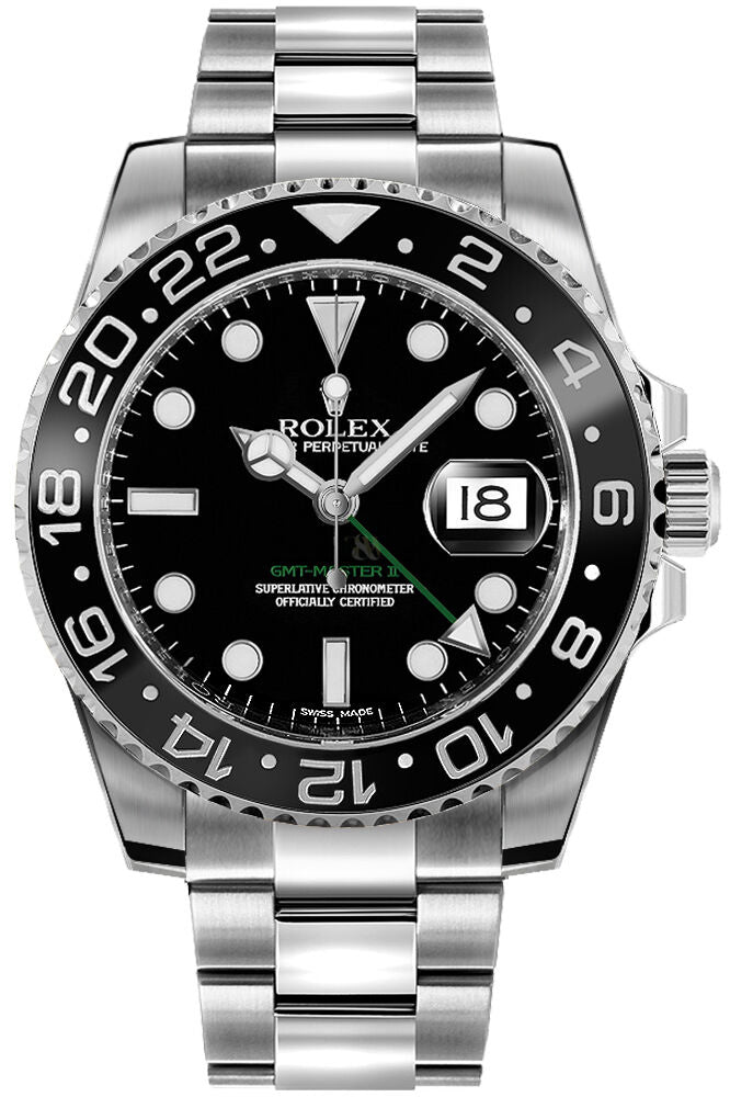 GMT-Master II Black Dial Black Bezel (LN)