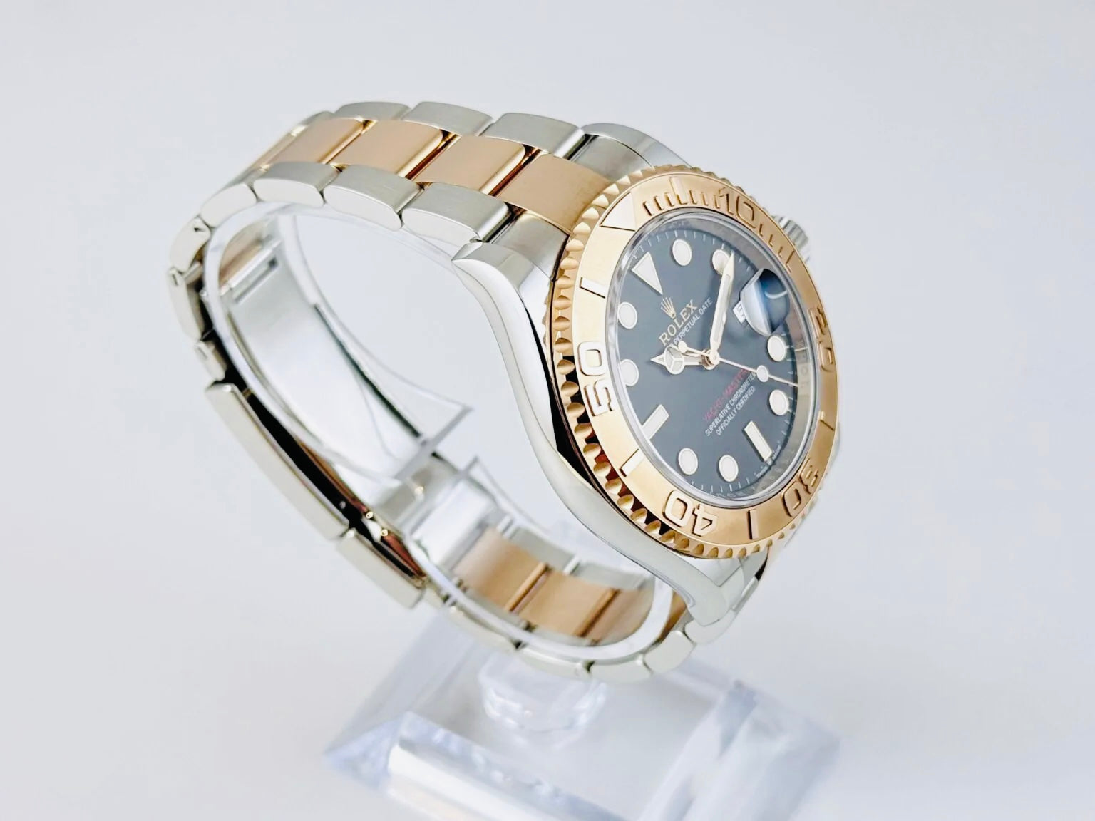Yacht-Master 40mm Two Tone Black Dial