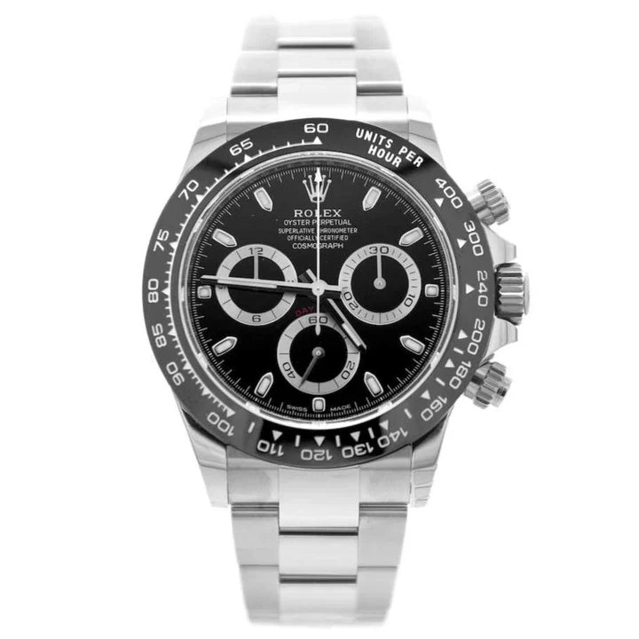 Cosmograph Daytona SS Ceramic Black Dial 40mm