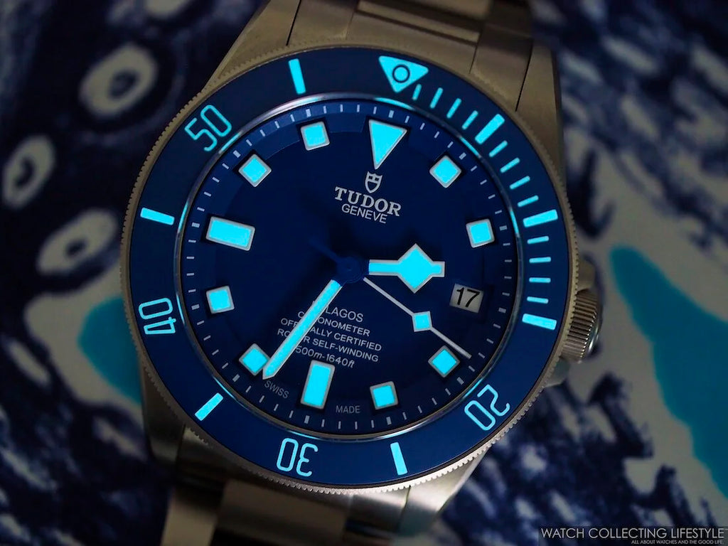 TUDOR Pelagos 42mm Titanium Automatic Diving Watch – Blue Dial