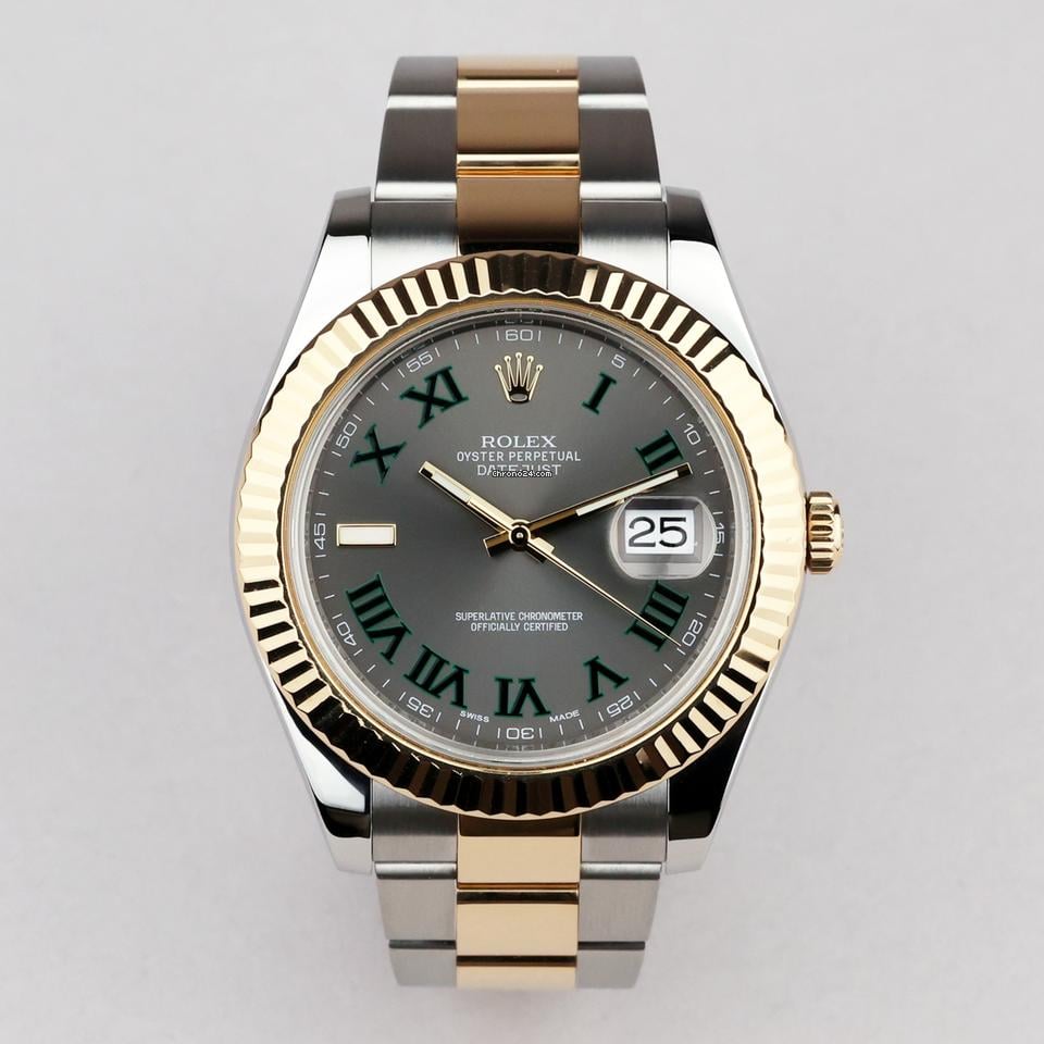 Datejust Wimbledon 41mm Two-Tone ouster