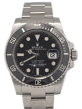 SUBMARINER DATE SS BLACK CERAMIC BEZEL