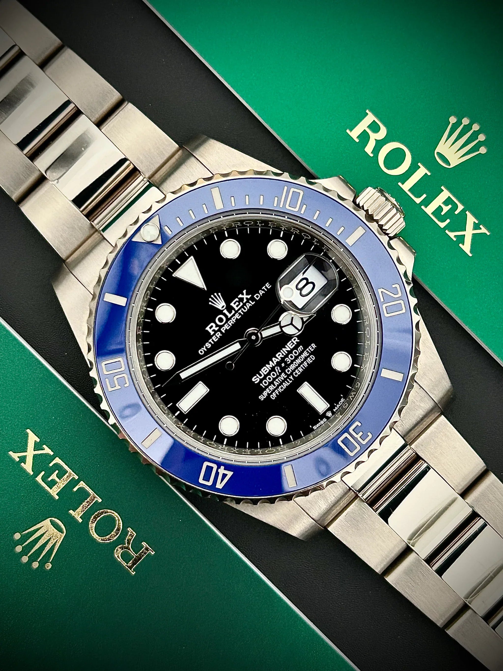 Submariner “Smurf” | Blue Dial | Blue Ceramic Bezel | 40mm
