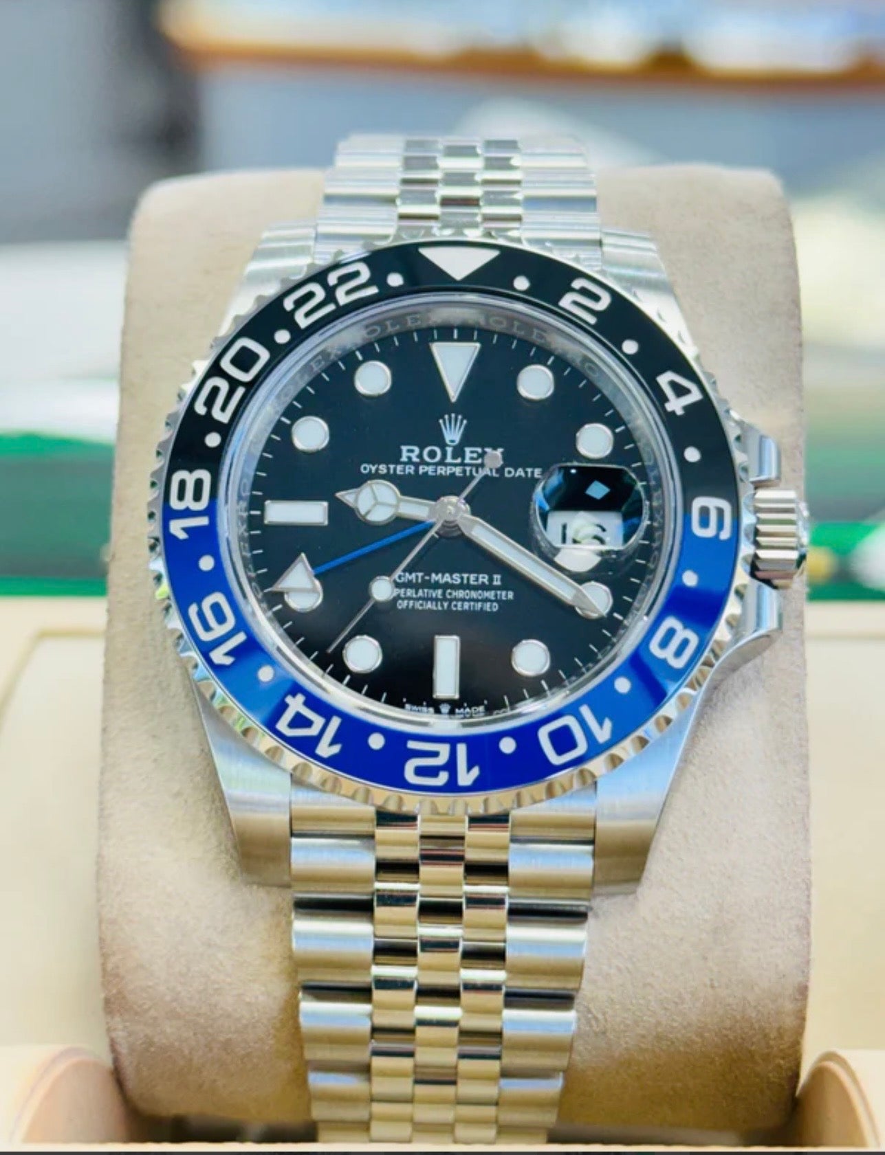 GMT-Master II Batgirl SS Black 40mm