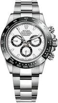 C0SMOGRAPH DAYT0NA SS CERAMIC WHITE DIAL 40MM