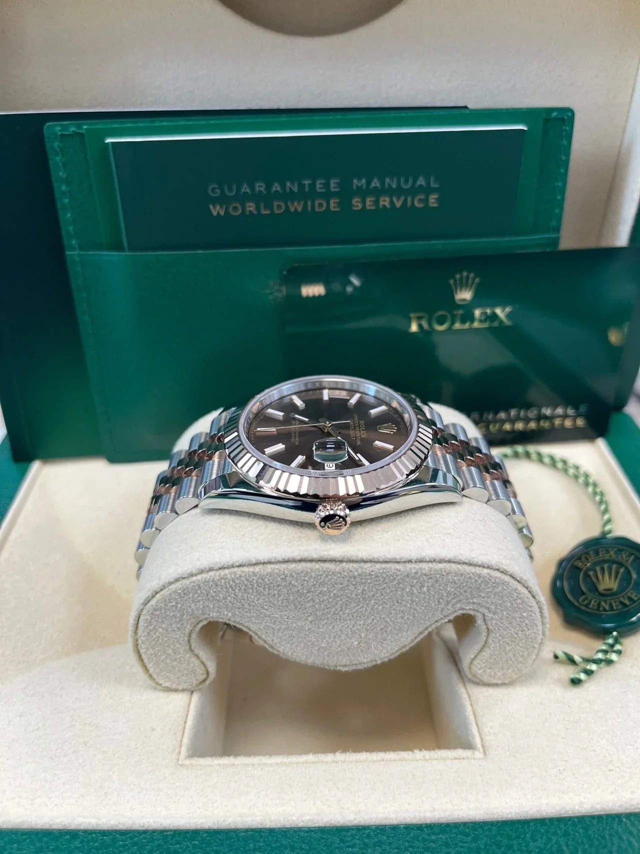 Rolex Datejust 41 Two-Tone Stainless Steel and Rose Gold/