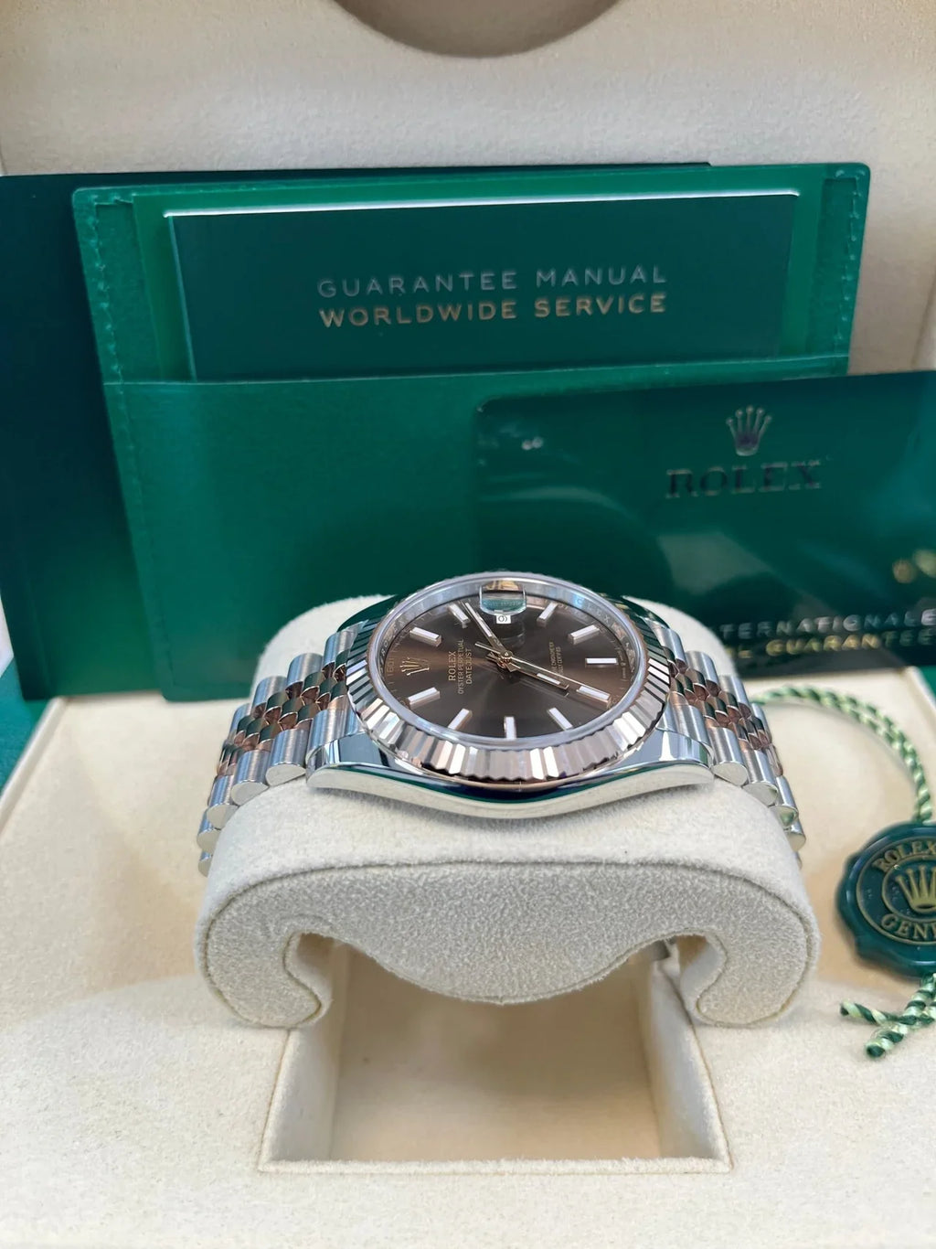 Rolex Datejust 41 Two-Tone Stainless Steel and Rose Gold/