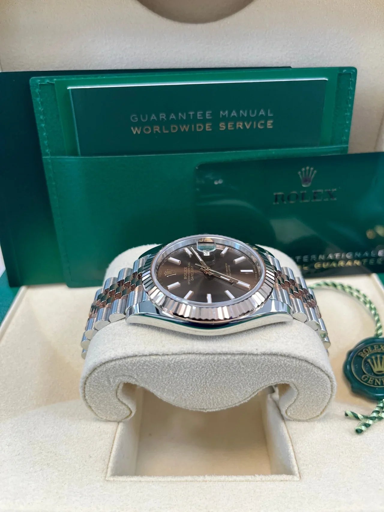 Rolex Datejust 41 Two-Tone Stainless Steel and Rose Gold/